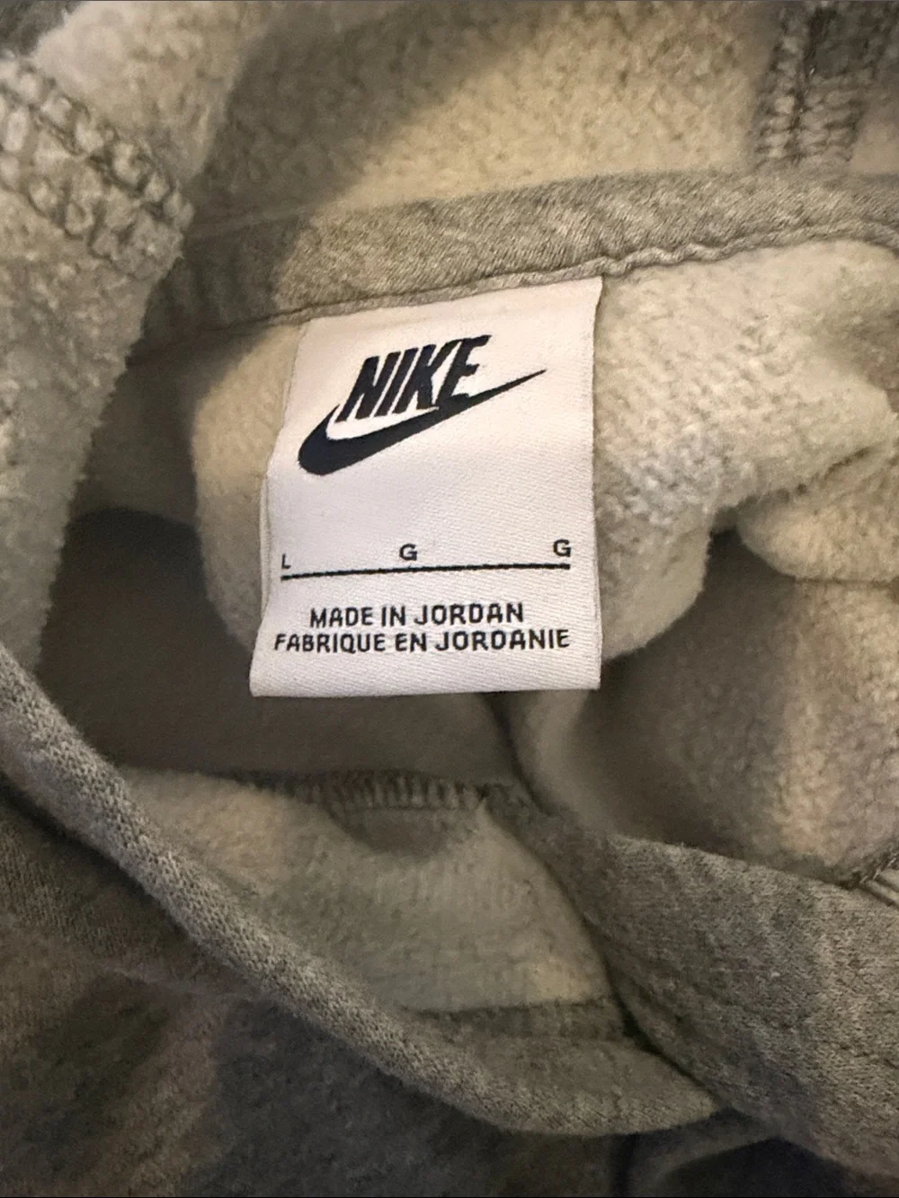 Nike Boys Size L Pullover Sweatshirt Hoodie - Black & Gray - 2 pack